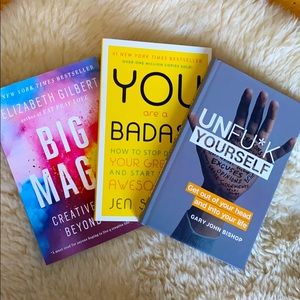 Trio of self-help books